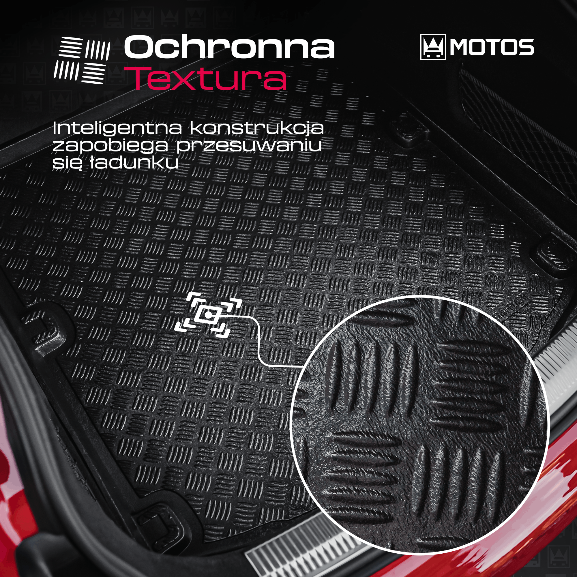Mata bagażnika Rezaw-Plast - dopasowanie